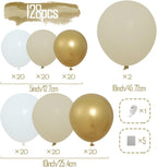 Balloons Arch Kit 185 Pcs Sand Balloon Garland