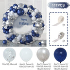 Balloons Arch Kit 185 Pcs Sand Balloon Garland