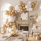 Balloons Arch Kit 185 Pcs Sand Balloon Garland