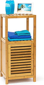 Bamboo Bathroom Shelf with 5 Shelves