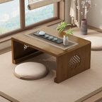 Bamboo Chinese Tea Floor Table Japanese Foldable Coffee