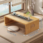 Bamboo Chinese Tea Floor Table Japanese Foldable Coffee