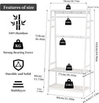 Bamboo Clothes Rail Rack: Free Standing Garment Rack