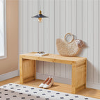 Bamboo Dining Bench Seat 2 Seater Kitchen Benches