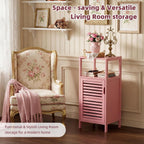 Bamboo Floor Cabinet Small Bathroom Standing 4 Tier