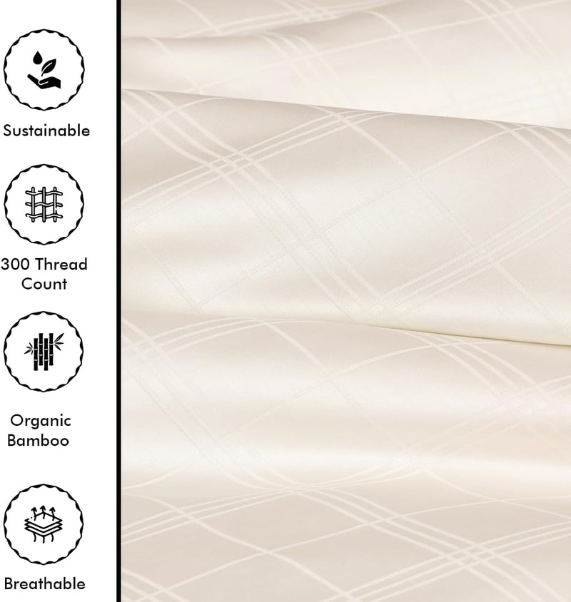 Bamboo King Bedding Set 300 Thread Count Cooling