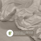 Bamboo King Bedding Set 300 Thread Count Cooling