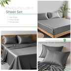 Bamboo King Bedding Set 300 Thread Count Cooling