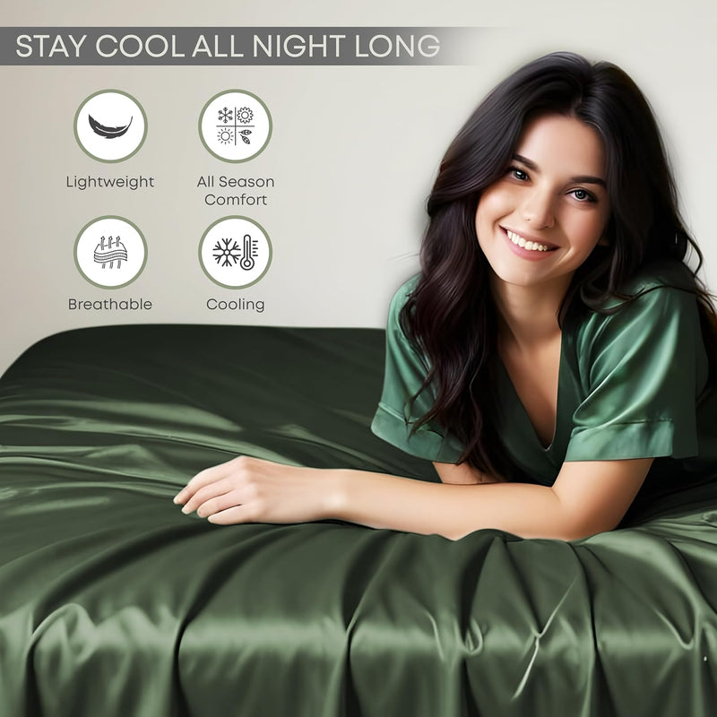 Bamboo King Bedding Set 300 Thread Count Cooling