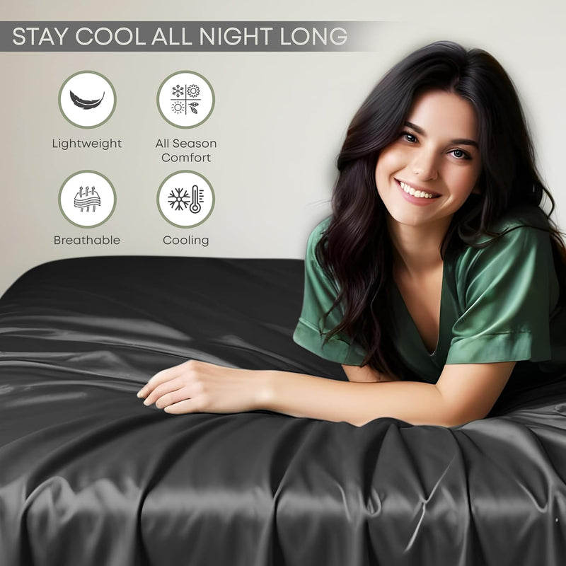 Bamboo King Bedding Set 300 Thread Count Cooling