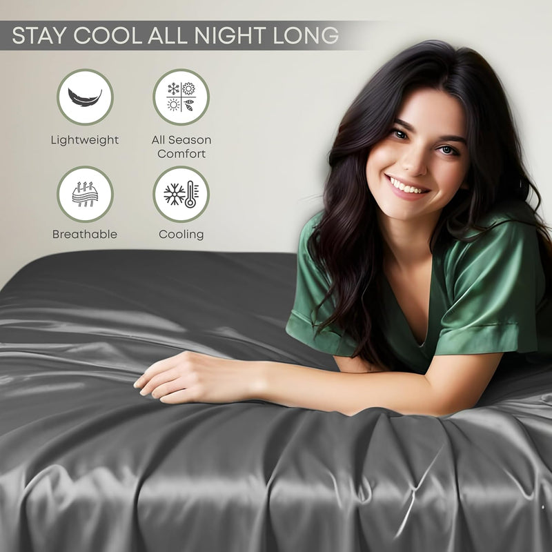 Bamboo King Bedding Set 300 Thread Count Cooling