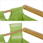 Bamboo Laundry Hamper Clothes Sorter with Shelf 2