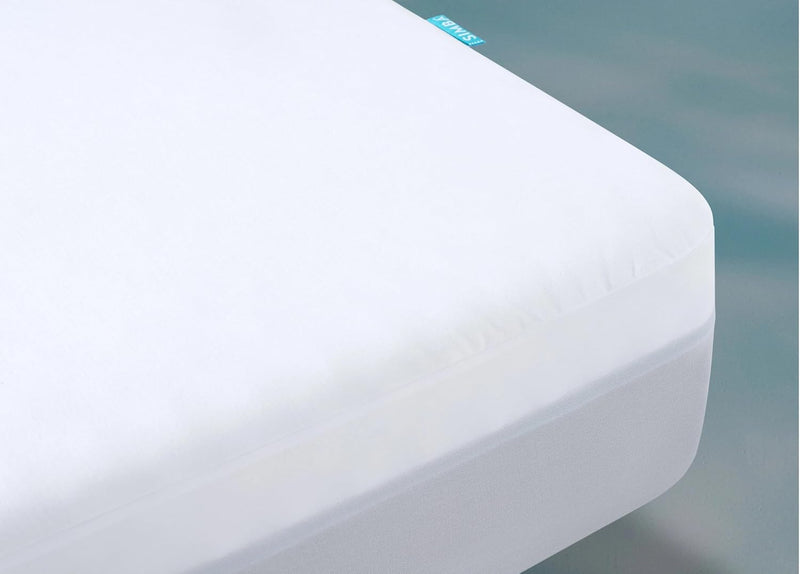 Bamboo Mattress Protector Waterproof Cooling Comfort Quiet Fit