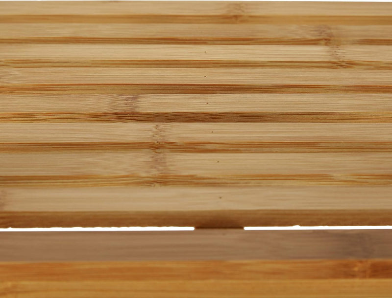 Bamboo Rolling Coat Stand 6 Tiers Open Garment