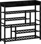 Bamboo Shoe Rack for Closet 6 Tier Storage