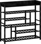 Bamboo Shoe Rack for Closet 6 Tier Storage