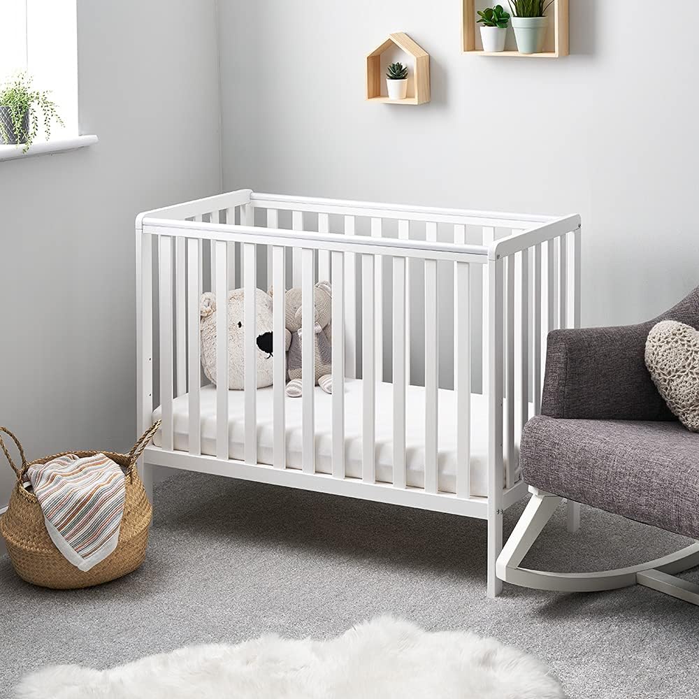 Space Saver Cot Compact Baby Adjustable Base