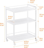 Bar Cart for the Home Serving with Wheels