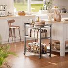 Rustic Brown and Black