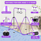 Bar Gymnastics Kids Garden Home Reck Stretching Folding