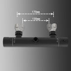 Bar Mixer Shower Set System Adjustable Height Riser