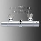 Bar Mixer Shower Set System Adjustable Height Riser