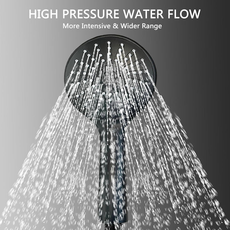 Bar Mixer Shower Set System Adjustable Height Riser