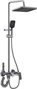 Bar Shower Mixer 2-Function Tap with Height-Adjustable Rail