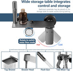 Bar Shower Mixer 2-Function Tap with Height-Adjustable Rail