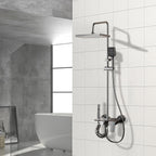 Bar Shower Mixer 2-Function Tap with Height-Adjustable Rail
