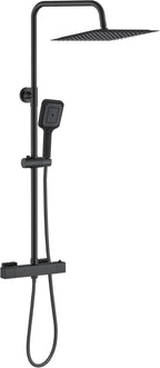 Bar Shower Mixer Set 12" Rainfall with 3-Mode