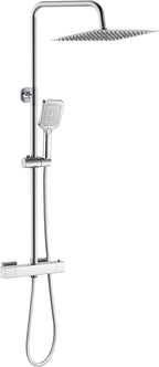 Bar Shower Mixer Set 12" Rainfall with 3-Mode