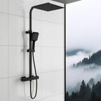 Bar Shower Mixer Set 12" Rainfall with 3-Mode