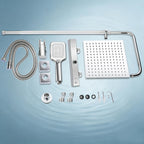 Bar Shower Mixer Set 12" Rainfall with 3-Mode