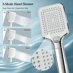Bar Shower Mixer Set 12" Rainfall with 3-Mode