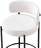 Bar Stool Counter Chair with Backrest Footrest