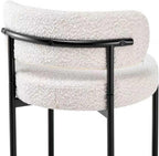 Bar Stool Counter Chair with Backrest Footrest