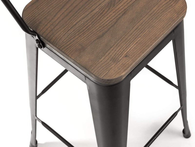 Bar Stool H107 X W43 X D46CM (Set of 2)