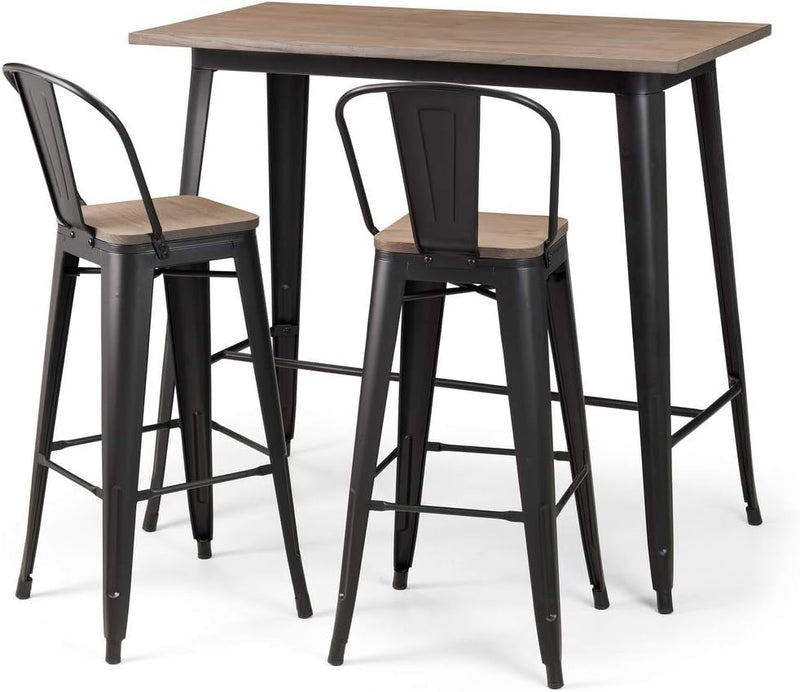 Bar Stool H107 X W43 X D46CM (Set of 2)