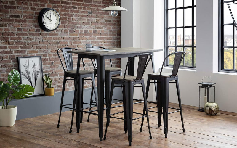 Bar Stool H107 X W43 X D46CM (Set of 2)