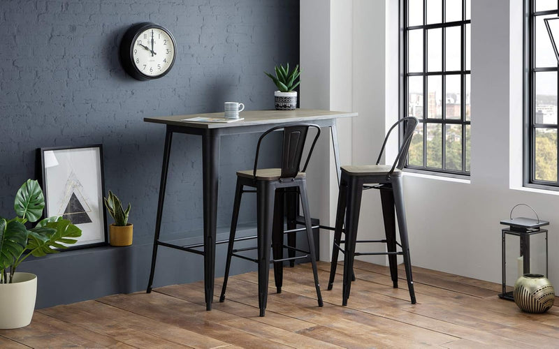 Bar Stool H107 X W43 X D46CM (Set of 2)