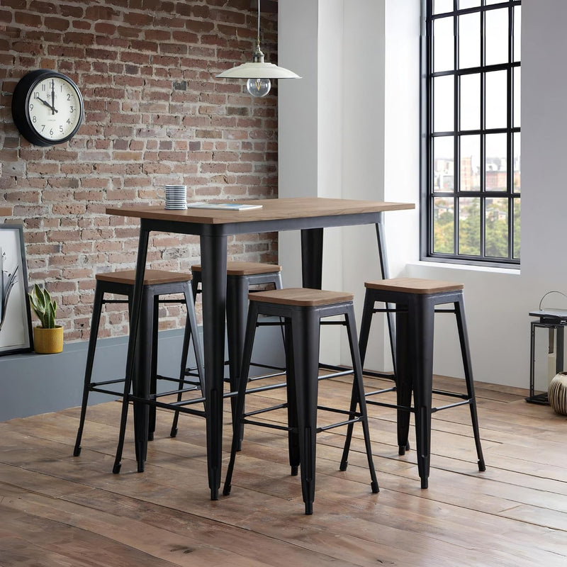 Bar Stool H107 X W43 X D46CM (Set of 2)