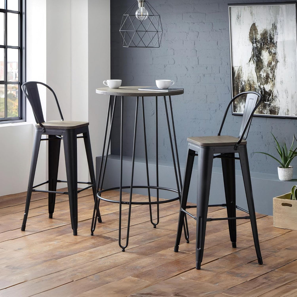 Bar Stool H107 X W43 X D46CM (Set of 2)