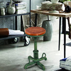 Bar Stool Vintage Counterseat Height Adjust with Swivel