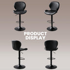 Bar Stools 360degreesswivel Chairs Kitchen Dining (Set of 2)