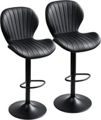 Bar Stools 360degreesswivel Chairs Kitchen Dining (Set of 2)