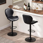 Bar Stools 360degreesswivel Chairs Kitchen Dining (Set of 2)