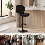 Bar Stools 360degreesswivel Chairs Kitchen Dining (Set of 2)