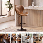 Bar Stools 360degreesswivel Chairs Kitchen Dining (Set of 2)