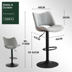Bar Stools Adjustable Breakfast All (Set of 2)